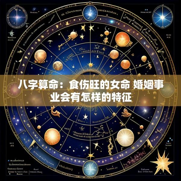 八字算命：食伤旺的女命 婚姻事业会有怎样的特征