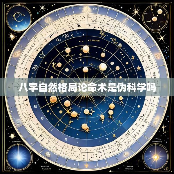 八字自然格局论命术是伪科学吗