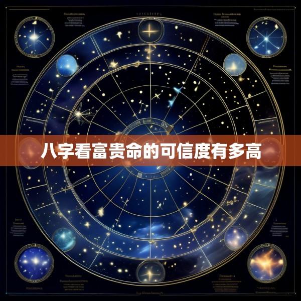 八字看富贵命的可信度有多高