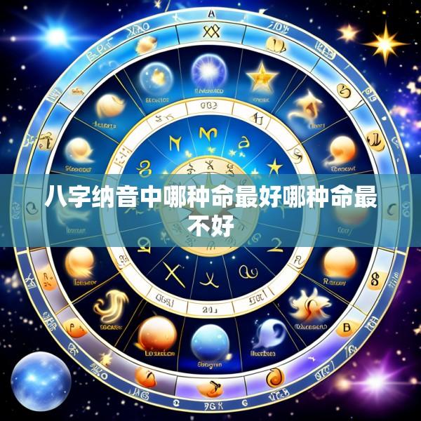 八字纳音中哪种命最好哪种命最不好