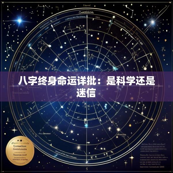 八字终身命运详批：是科学还是迷信