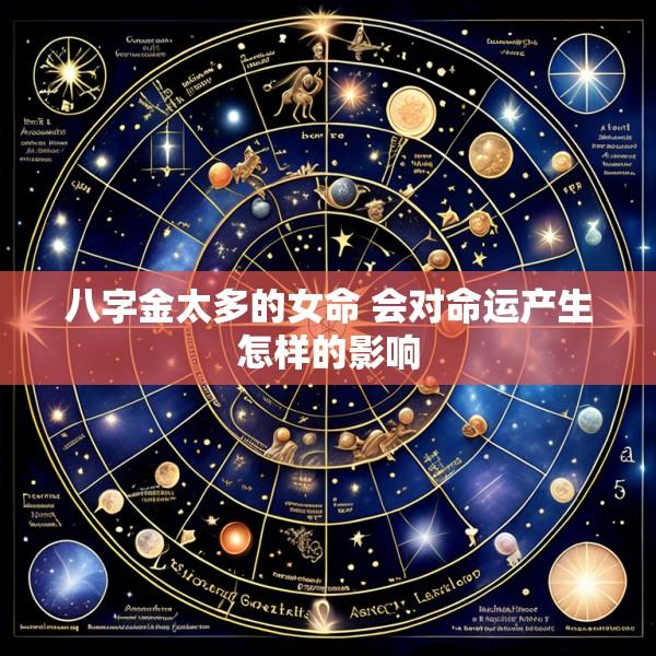 八字金太多的女命 会对命运产生怎样的影响