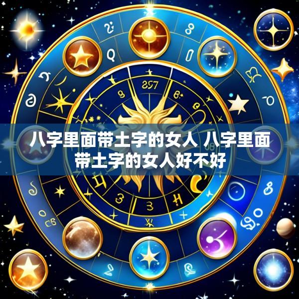 八字里面带土字的女人 八字里面带土字的女人好不好