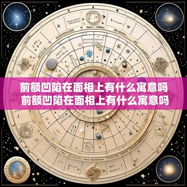 前额凹陷在面相上有什么寓意吗 前额凹陷在面相上有什么寓意吗女生
