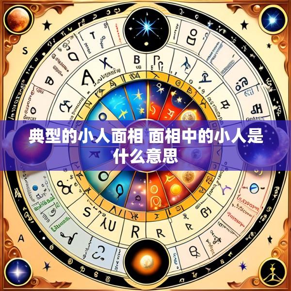 典型的小人面相 面相中的小人是什么意思