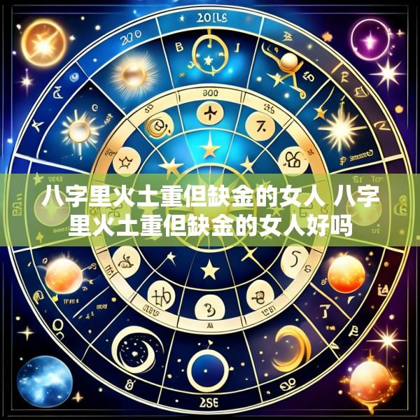 八字里火土重但缺金的女人 八字里火土重但缺金的女人好吗