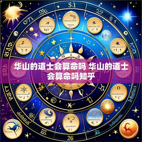 华山的道士会算命吗 华山的道士会算命吗知乎