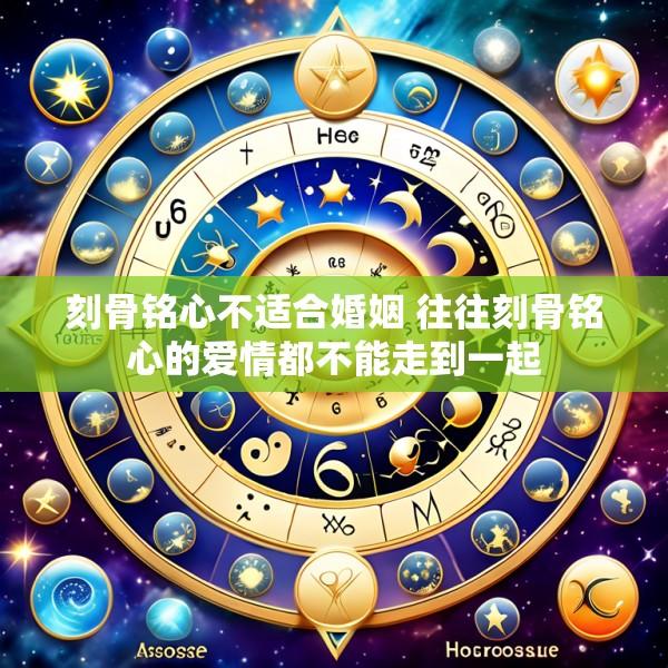 刻骨铭心不适合婚姻 往往刻骨铭心的爱情都不能走到一起