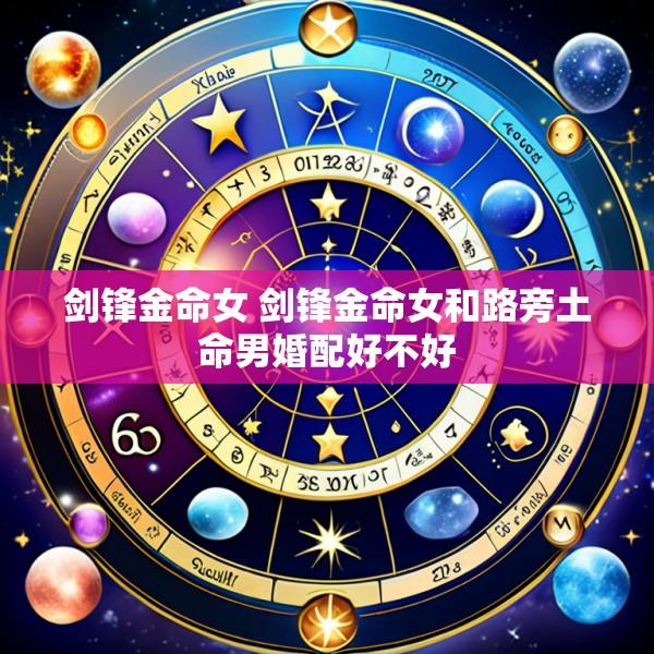 剑锋金命女 剑锋金命女和路旁土命男婚配好不好