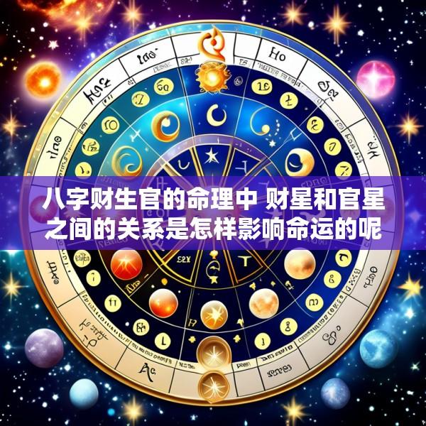 八字财生官的命理中 财星和官星之间的关系是怎样影响命运的呢