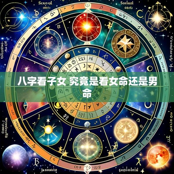 八字看子女 究竟是看女命还是男命