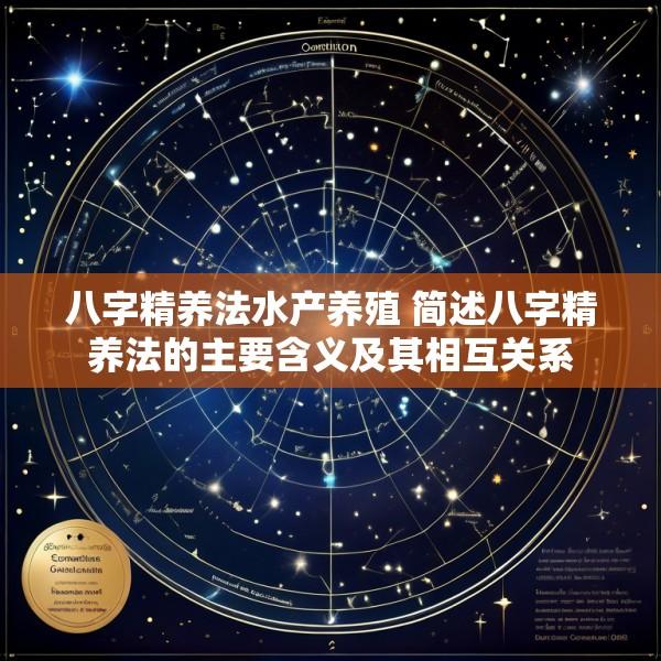 八字精养法水产养殖 简述八字精养法的主要含义及其相互关系
