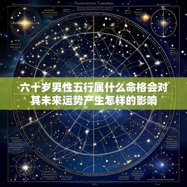 六十岁男性五行属什么命格会对其未来运势产生怎样的影响