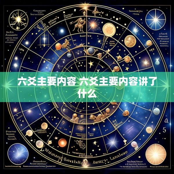 六爻主要内容 六爻主要内容讲了什么