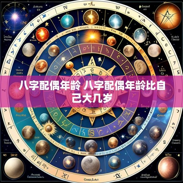 八字配偶年龄 八字配偶年龄比自己大几岁