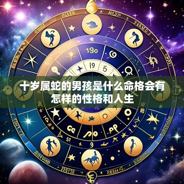 十岁属蛇的男孩是什么命格会有怎样的性格和人生