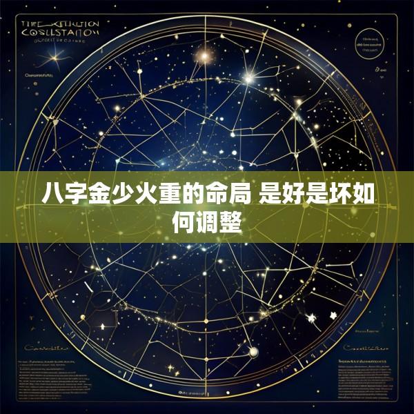 八字金少火重的命局 是好是坏如何调整