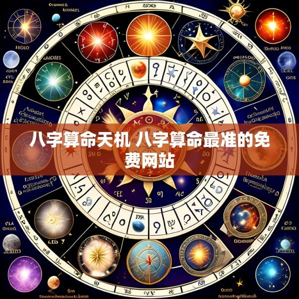 八字算命天机 八字算命最准的免费网站