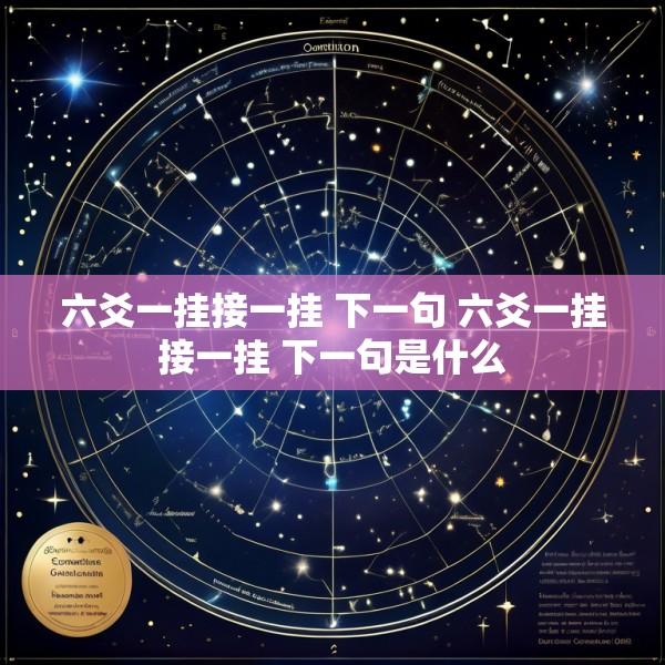 六爻一挂接一挂 下一句 六爻一挂接一挂 下一句是什么