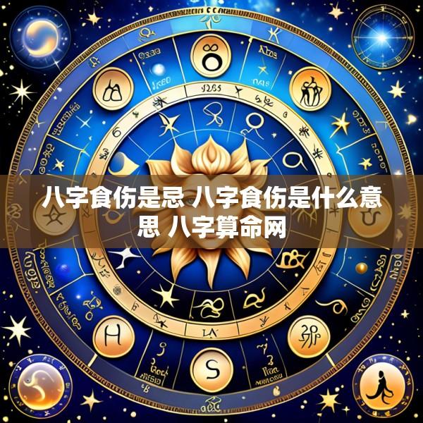 八字食伤是忌 八字食伤是什么意思 八字算命网