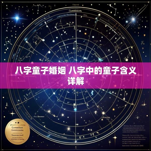 八字童子婚姻 八字中的童子含义详解