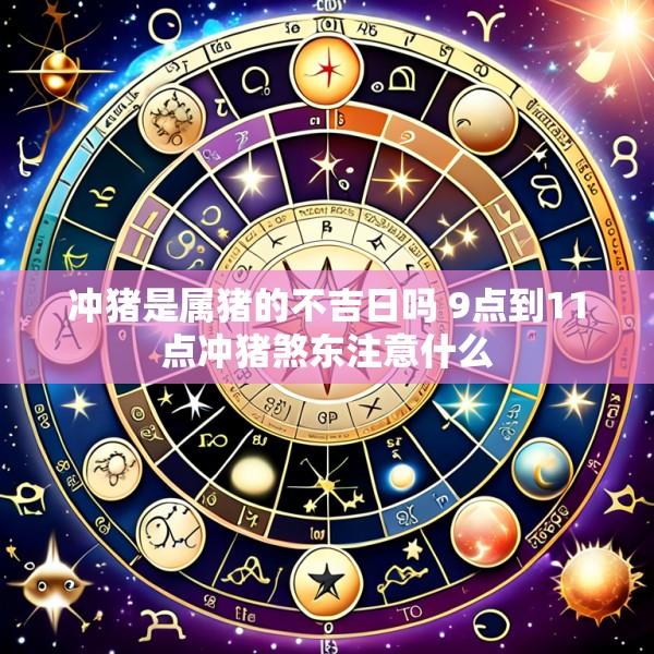 冲猪是属猪的不吉日吗 9点到11点冲猪煞东注意什么