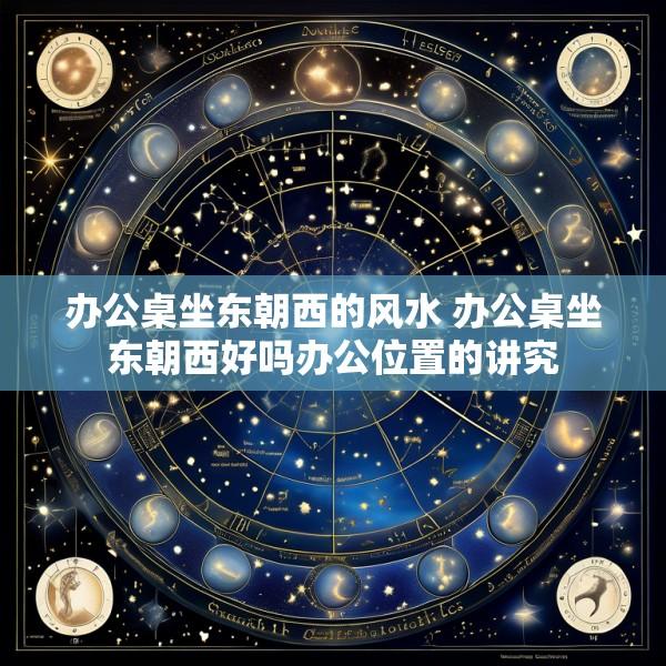 办公桌坐东朝西的风水 办公桌坐东朝西好吗办公位置的讲究