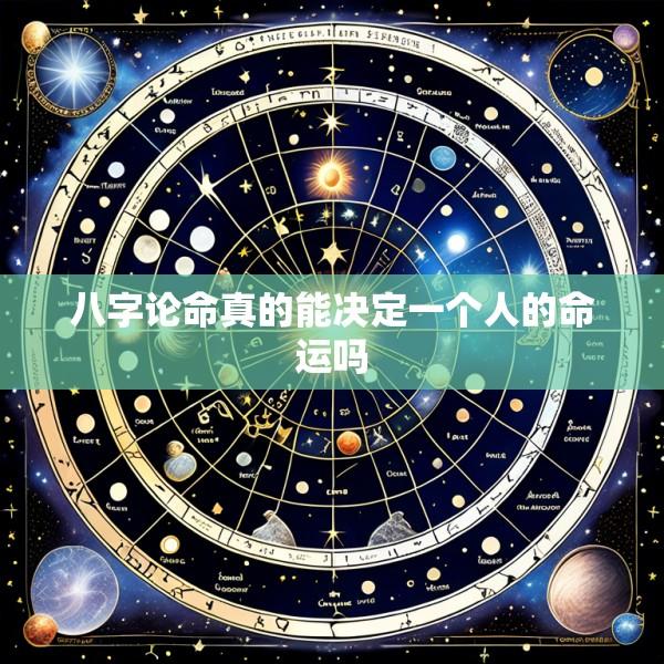 八字论命真的能决定一个人的命运吗