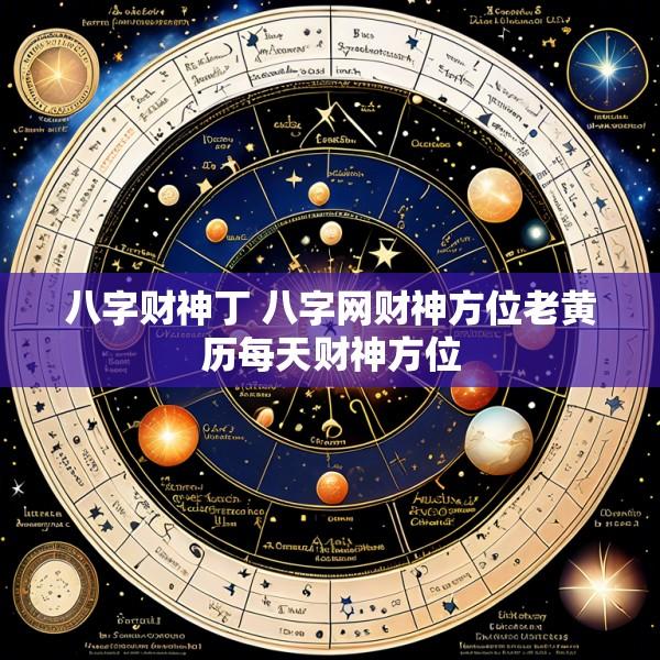 八字财神丁 八字网财神方位老黄历每天财神方位