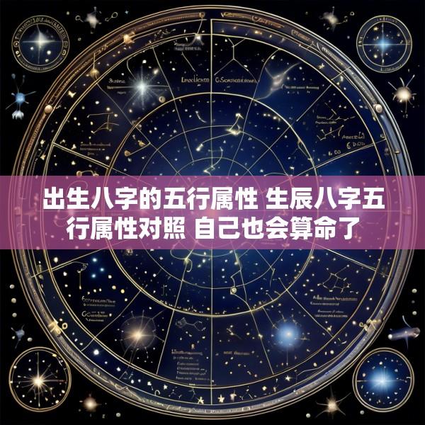 出生八字的五行属性 生辰八字五行属性对照 自己也会算命了