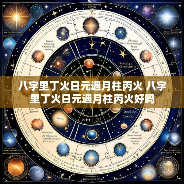 八字里丁火日元遇月柱丙火 八字里丁火日元遇月柱丙火好吗