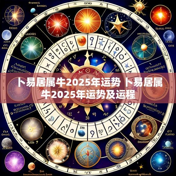 卜易居属牛2025年运势 卜易居属牛2025年运势及运程