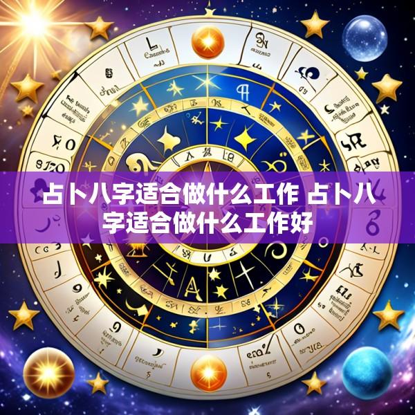 占卜八字适合做什么工作 占卜八字适合做什么工作好