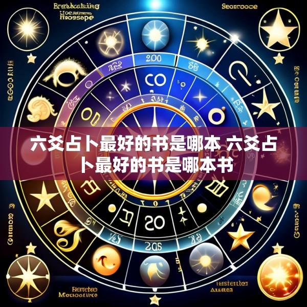 六爻占卜最好的书是哪本 六爻占卜最好的书是哪本书