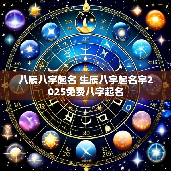 八辰八字起名 生辰八字起名字2025免费八字起名