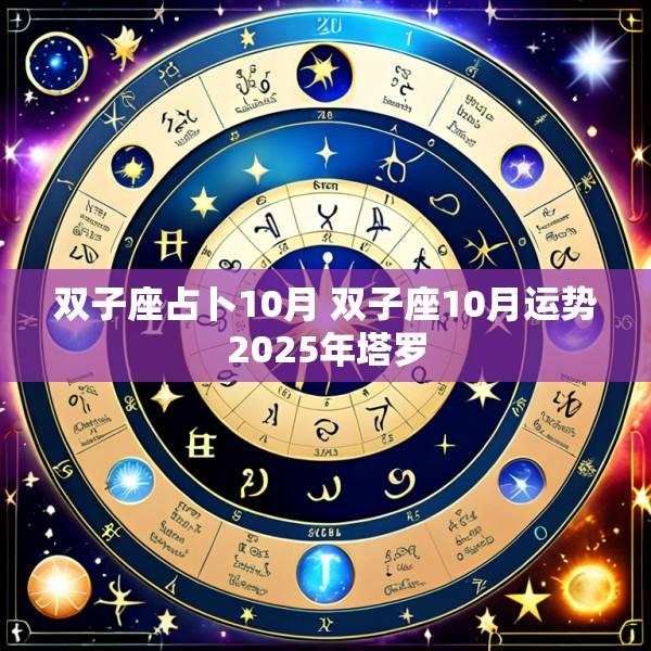 双子座占卜10月 双子座10月运势2025年塔罗