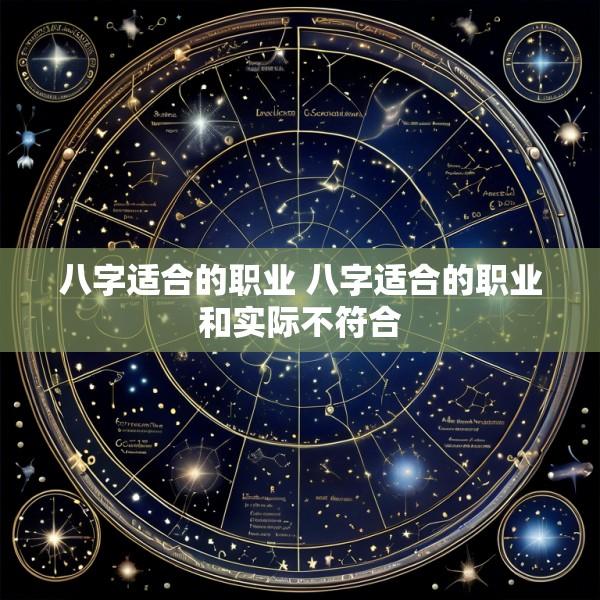 八字适合的职业 八字适合的职业和实际不符合