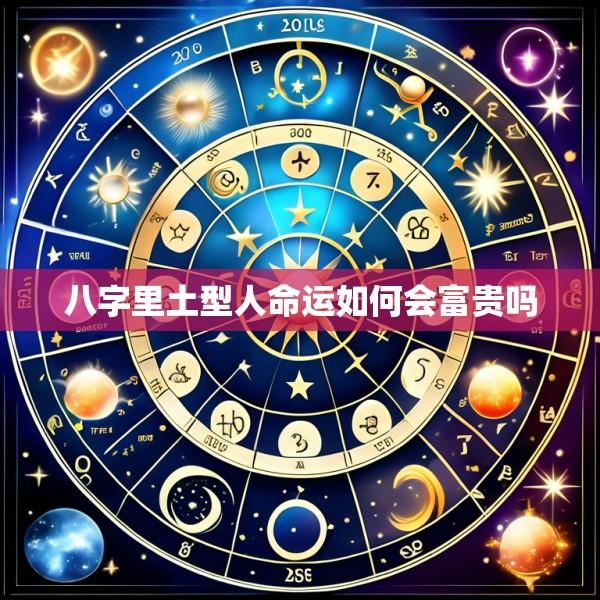 八字里土型人命运如何会富贵吗