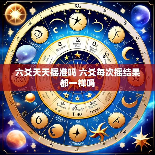 六爻天天摇准吗 六爻每次摇结果都一样吗