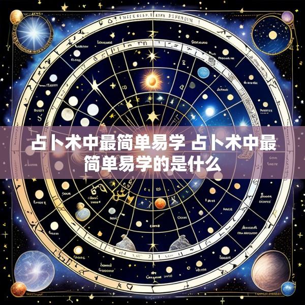 占卜术中最简单易学 占卜术中最简单易学的是什么
