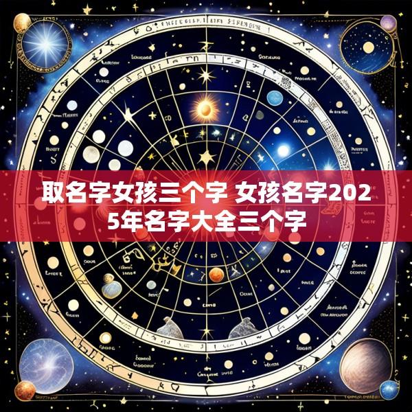 取名字女孩三个字 女孩名字2025年名字大全三个字