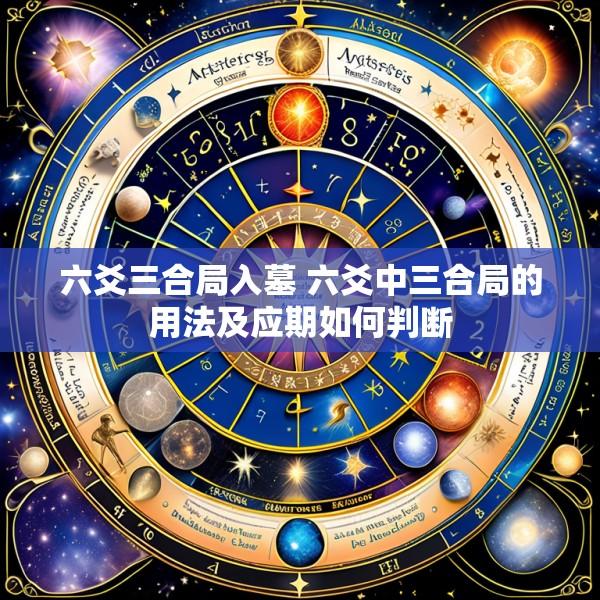 六爻三合局入墓 六爻中三合局的用法及应期如何判断