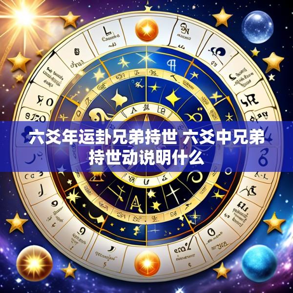 六爻年运卦兄弟持世 六爻中兄弟持世动说明什么