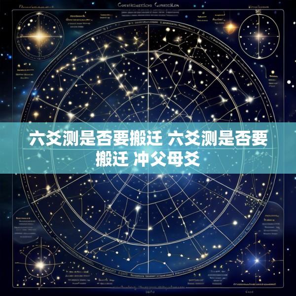 六爻测是否要搬迁 六爻测是否要搬迁 冲父母爻