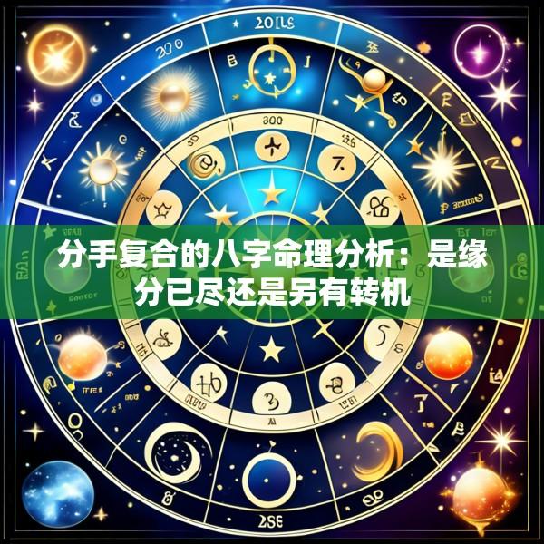 分手复合的八字命理分析：是缘分已尽还是另有转机