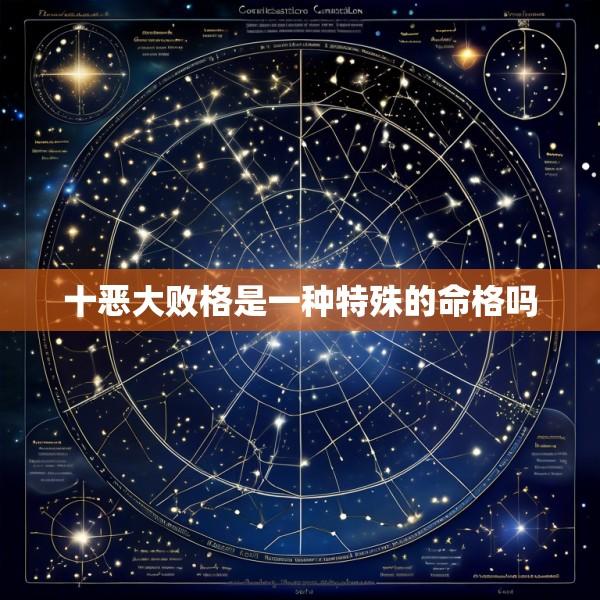 十恶大败格是一种特殊的命格吗