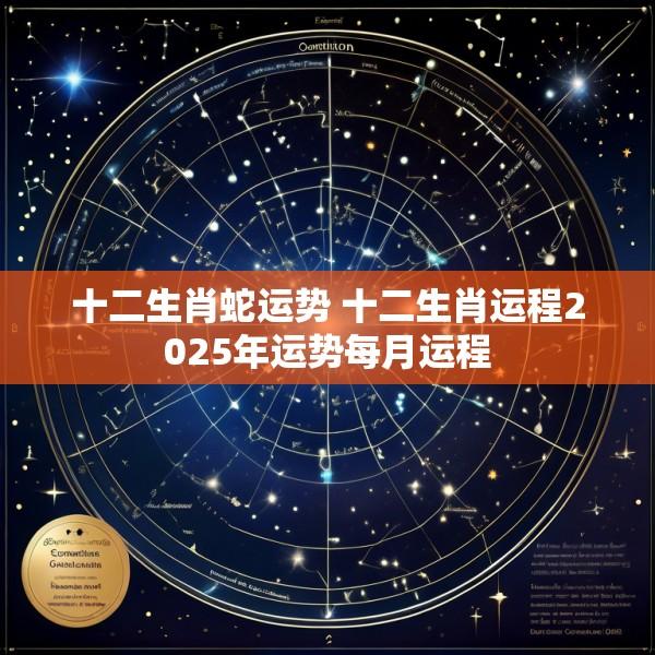 十二生肖蛇运势 十二生肖运程2025年运势每月运程