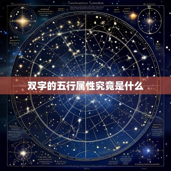 双字的五行属性究竟是什么