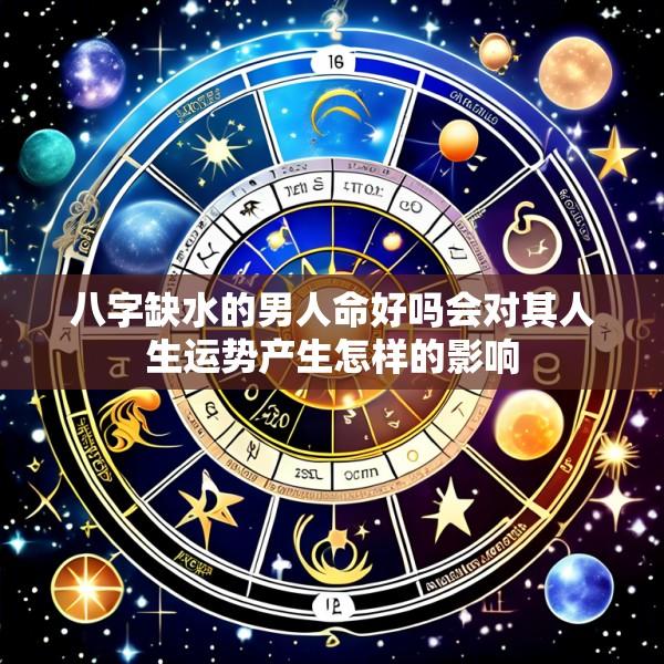八字缺水的男人命好吗会对其人生运势产生怎样的影响
