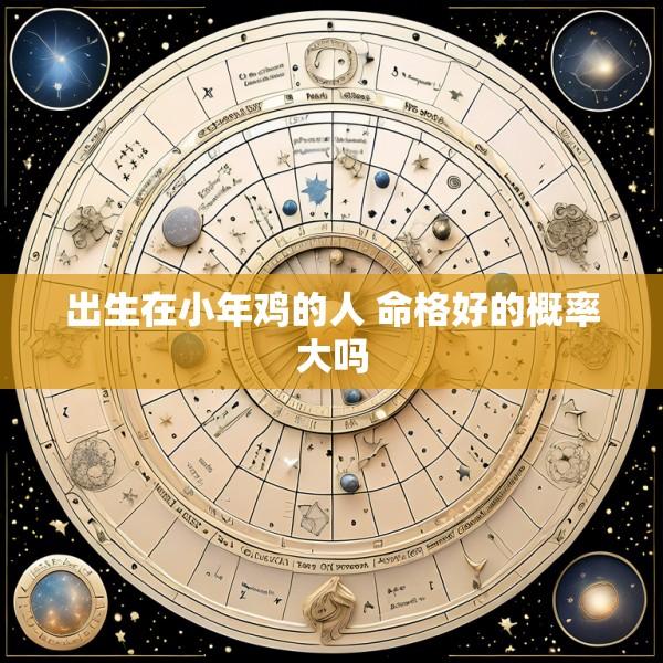出生在小年鸡的人 命格好的概率大吗